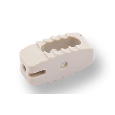 Thorako-lumbales Zwischenwirbelimplantat - PLIF - Irene Ortho - dorsaler Zugang / aus PEEK