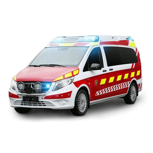 Mobile Krankenstation / Notfall - Profile Vehicles - für Rettungsmanöver / Transporter
