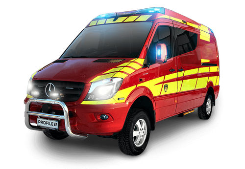 Mobile Krankenstation / für Rettungsmanöver - Profile Vehicles - Transporter