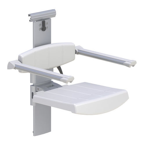 Badewannensitz mit Rückenlehne - 31-142-*-A - Profilo Smart LTD. - mit Armlehnen / höhenverstellbarer / zusammenklappbar