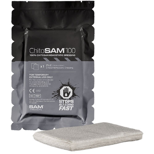 Vlies-Hautpflaster - CT100 series - Sam Medical Products - hämostatisch