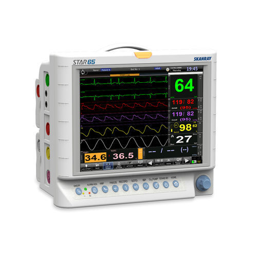 Tragbarer Multiparameter-Monitor - Star 65 - Skanray Technologies - kompakt / Nacht / EKG