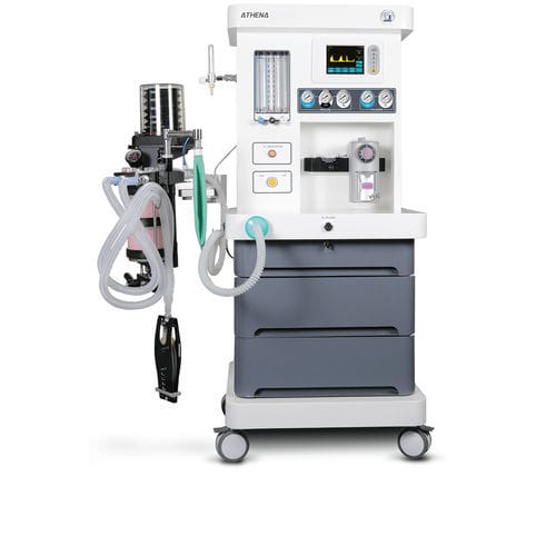Anästhesiearbeitsplatz für Kinder - Athena SV200 - Skanray Technologies - Rollenstativ / Atmungsmonitoring / mit Ventilator