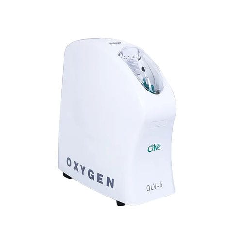 Medizinischer Sauerstoffkonzentrator - OLV-5 - Zhengzhou Olive Electronic Technology - auf Rollen / tragbar / mit Dauerflow