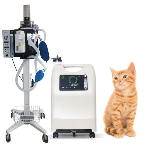 Sauerstoffkonzentrator für Veterinärmedizin - OLV-10 - Zhengzhou Olive Electronic Technology - auf Rollen / tragbar / PSA