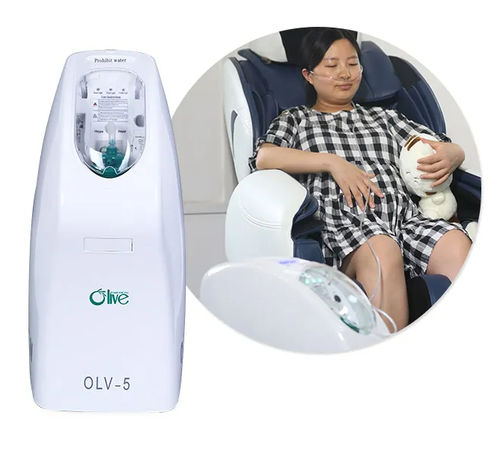 Sauerstoffkonzentrator für häusliche Krankenpflege - OLV-5 - Zhengzhou Olive Electronic Technology - auf Rollen / hochrein