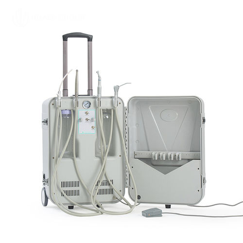 Tragbare Dentaleinheit - Zhengzhou Olive Electronic Technology - mit Instrumententräger