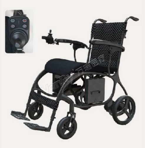 Elektrischer Rollstuhl - DLY-200 - Hebei Vanry Medical Devices Co., Ltd. - für den Innenbereich / mit Armlehnen / Stahlrahmen
