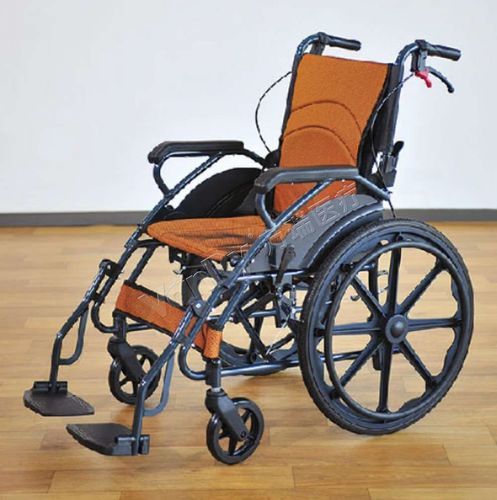 Manueller Rollstuhl - LY-100 - Hebei Vanry Medical Devices Co., Ltd. - für den Innenbereich / mit Armlehnen / Stahlrahmen