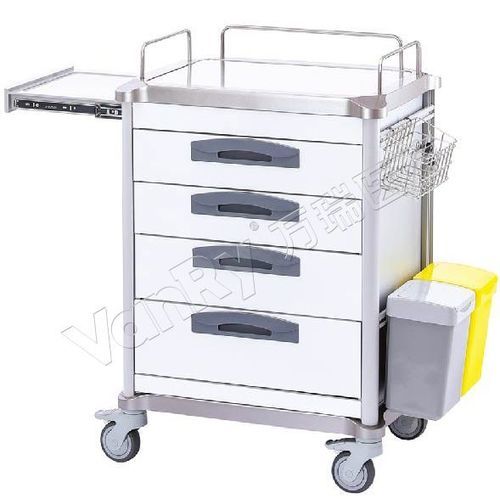 Medizinischer Wagen - E-31 - Hebei Vanry Medical Devices Co., Ltd. - Medikamente / für Medikamente / zur Medikamentenausgabe