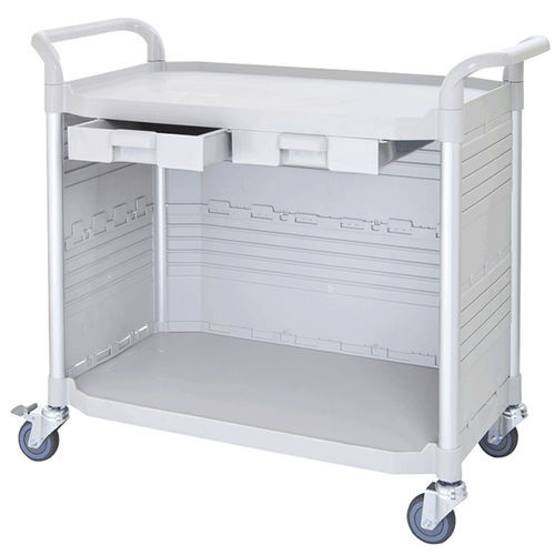 Wagen für Kliniken - DTLG-2KC3 - Dony Trolley - Mehrzweck / für Transport / 2 Schubladen