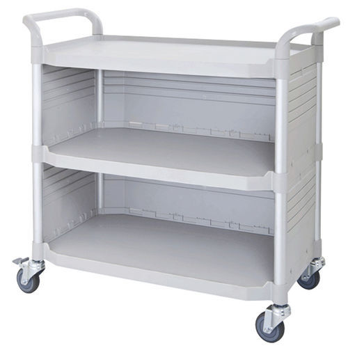 Wagen für Kliniken - DTLG-3C3 - Dony Trolley - Mehrzweck / für Transport / mit 3 Regalbrettern