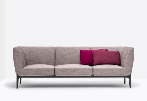 Sofa für Wartezimmer - social plus DSO2_2A/3AAL/4AALL - Pedrali - Viersitzer / Design