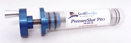 Kalibrierungsspritze - PressureShot™ PRO - South Pacific Biomedical
