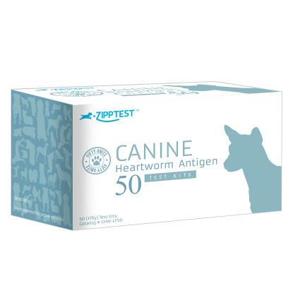 Testkit für Dirofilariose - ZippTest® CHW - SafePath Laboratories - für Hunde / Dirofilaria / Serum