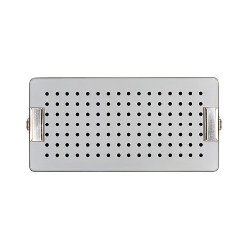Sterilisationscontainer für Instrumente - BP-CONT-GREY - PORTE.Vet - perforiert