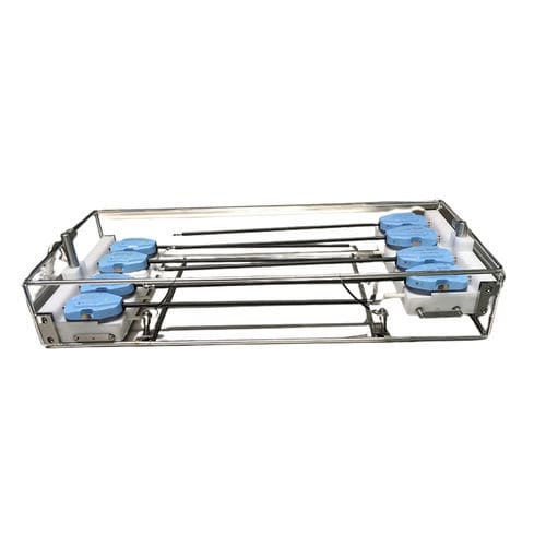 Tablett für chirurgische Instrumente - MedUSe IT-Si 8 - MediSonics UltraSonics - Edelstahl