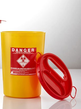 Einwegspritzenbehälter - Sharps - Disera Tıbbi Malzeme Loj. San.Tic.A.S. - für Injektionsnadeln / Kanülen / Labor