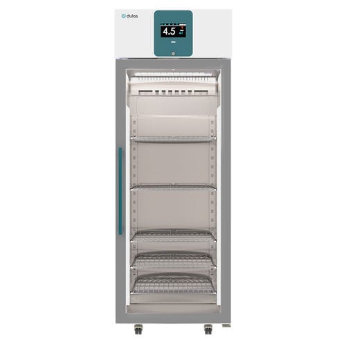 Kühlschrank für Apotheken - DLS700PG - Dulas Limited - vertikal / 1 Tür / mit Glastür