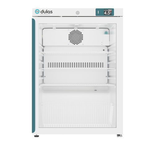 Kühlschrank für Apotheken - DLS145PG - Dulas Limited - vertikal / 1 Tür / mit Glastür