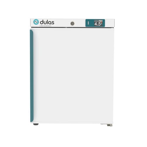 Kühlschrank für Apotheken - DLS95PS - Dulas Limited - vertikal / 1 Tür / mit Zwangsluftkühlung