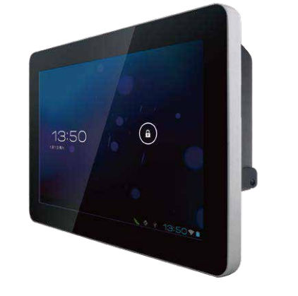 Medizinischer Panel-PC / Dual-Core - CLS-W1002FA3SPCH2-POE - Euro CLS - Multitouchscreen / ohne Lüfter / wasserdicht