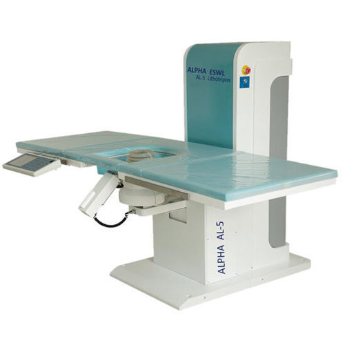 Extrakorporaler Lithotripter - Alpha AL-5  - Alpha Medi Technologies - Tisch