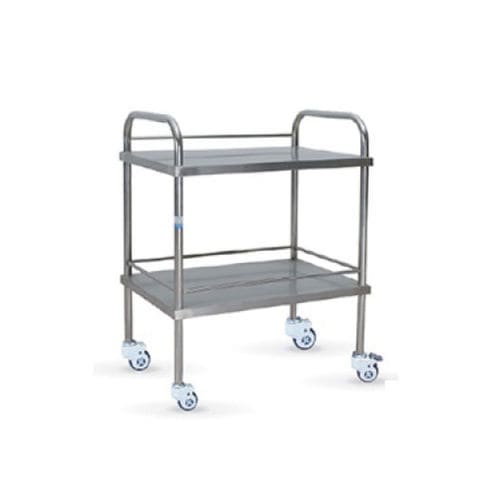 Wagen für Kliniken - HWE-31 - Medi Waves - für Instrumente / für Transport / Edelstahl