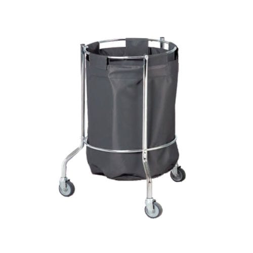 Sackhalterwagen für Kliniken - HWE-21 - Medi Waves - Transport / 1 Sack / aus Edelstahl