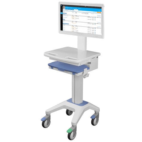 Höhenverstellbarer Computerwagen - All-In-One - Cybernet