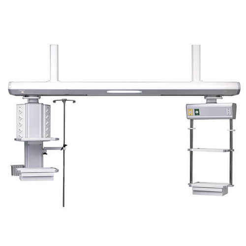 Deckenmontierter Verteilerbalken - AMCAREMED TECHNOLOGY - für Intensivpflege / mit Gondel / mit Säule