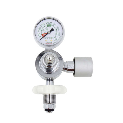 Druckregler für medizinische Gase - SR series - AMCAREMED TECHNOLOGY - medizinisch / eingebaut / mit Schnellanschluss