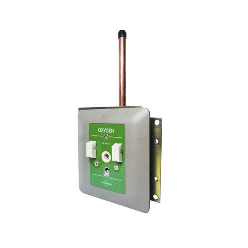 Steckdose für Rohrleitungssysteme für medizinische Gase - CH series - AMCAREMED TECHNOLOGY - für medizinische Gase