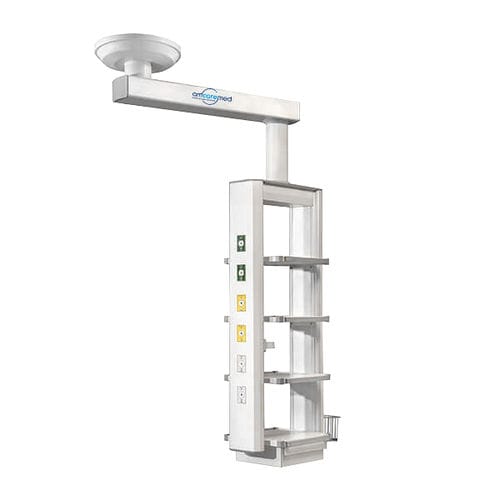 Deckenmontierter Verteilerarm - MF-S-800 - AMCAREMED TECHNOLOGY - für OP-Saal / für Endoskopie / mit Einfacharm