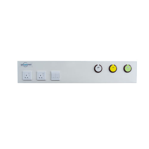 Wandmontierte Versorgungseinheit - NTC100 - AMCAREMED TECHNOLOGY - horizontal / modular / Patientenzimmer