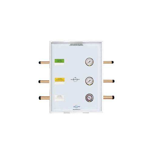 Ventil für medizinische Gase - AM-ZV - AMCAREMED TECHNOLOGY - Edelstahl / Hochdruck