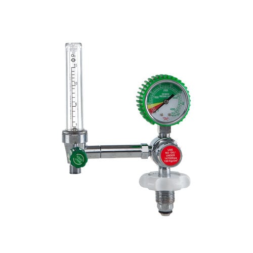 Sauerstoff-Druckregler - AM-O-GR-10 - AMCAREMED TECHNOLOGY - Luft / medizinisch / mit Schnellanschluss