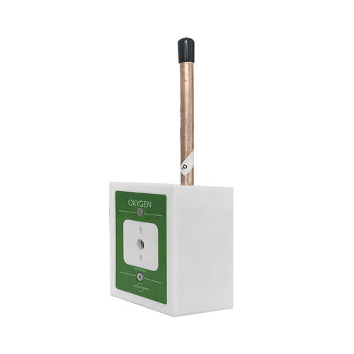 Steckdose Typ Diamant - OH series - AMCAREMED TECHNOLOGY - für Rohrleitungssysteme für medizinische Gase / für medizinische Gase