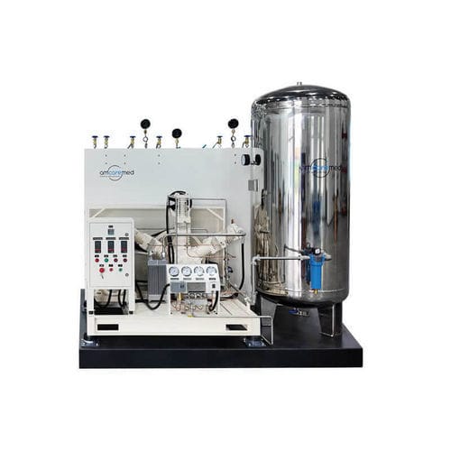 Verteiler- und Verwaltungseinheit für medizinische Gase - Packaged Booster Skid Platform - AMCAREMED TECHNOLOGY