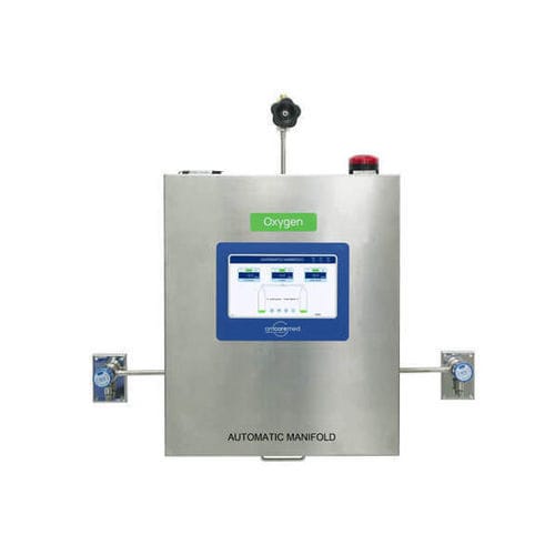Medizinisches Gasversorgungssystem / für Labor - AM-600DX - AMCAREMED TECHNOLOGY - für die Pharmaindustrie / automatisch / zum Umschalten