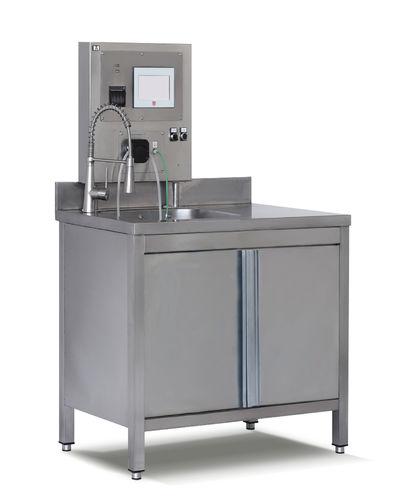 Vorreinigungsstation für Endoskope - GANDY AEPS  - NUOVA SB SYSTEM - mit Waschbecken / automatisiert