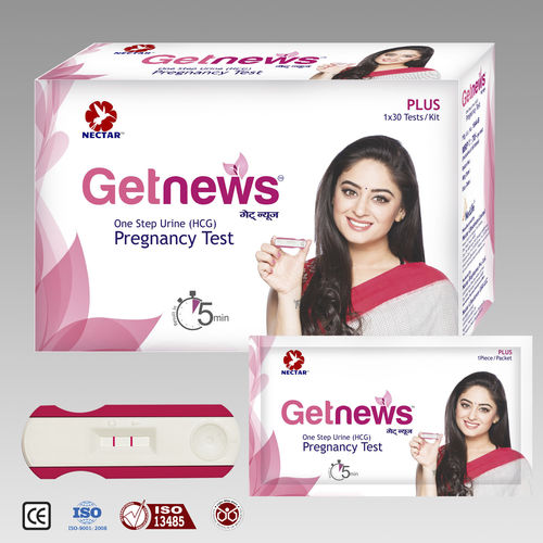Schwangerschaftsschnelltest - GETNEWS (HCG) - Nectar Lifesciences - hCG / Urin