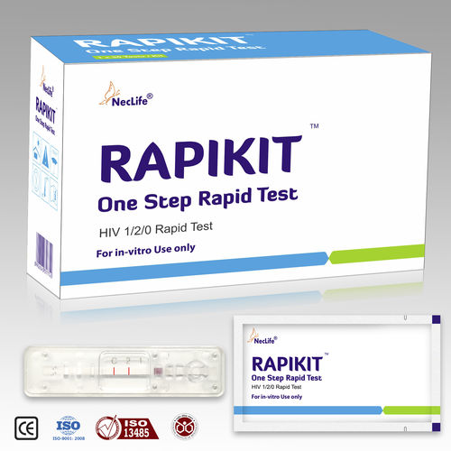 AIDS-Schnelltest - HIV Biline & Triline Test - Nectar Lifesciences - Kontamination / HIV / Serum