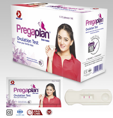 De : Ovulationsschnelltest - Pregaplan - Nectar Lifesciences - LH