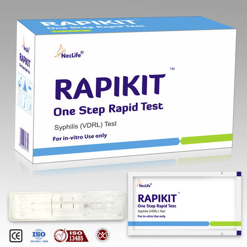 Syphilis-Schnelltest - Necultrasyph - Nectar Lifesciences - IgG / IgM / A-Immunoglobuline