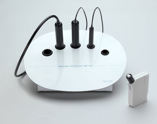 System zur Analyse der Hautfeuchtigkeit - MC 750 - Courage + Khazaka Electronic - Hautpigmentierung / Talggehalt der Haut / transepidermaler Wasserverlust