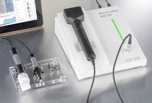 System zur Analyse der Hautfeuchtigkeit - MoistureMap MM 200 - Courage + Khazaka Electronic - Hauttopographie
