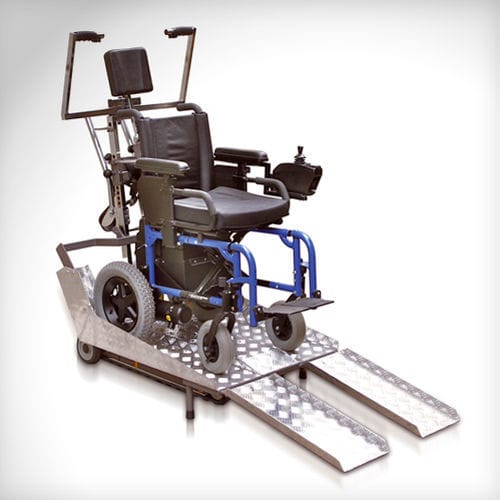 Treppenlift für Rollstühle - JOLLY MINI RAMP - TGR - für Transportstuhl / für Treppen / für Kinder