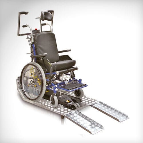 Treppenlift für Rollstühle - JOLLY RAMP - TGR - für Transportstuhl / für Treppen / für Humanmedizin
