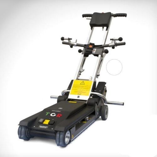 Treppenlift für Rollstühle - JOLLY STANDARD - TGR - für Transportstuhl / für Särge / auf Raupen